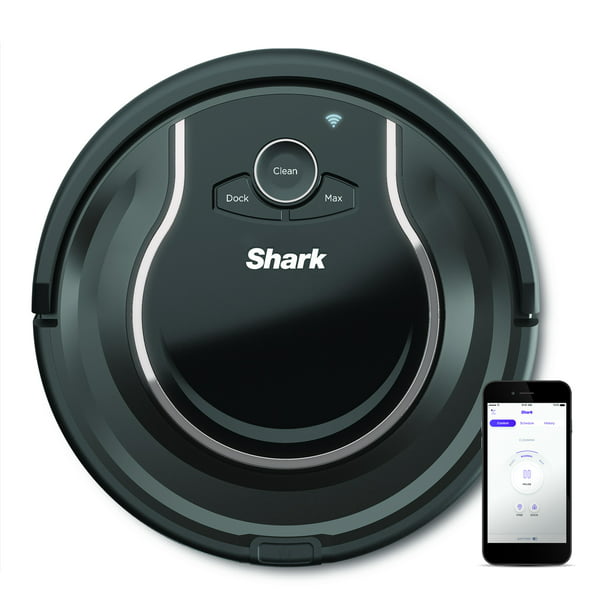 RV750 Smoke Shark ION ROBOT Wi-Fi Vacuum with Voice Control